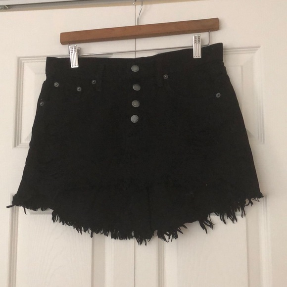 Carmar LF button fly jean skirt 26 - Picture 1 of 7